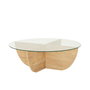 Hanah Home Mesa de centro Lily - Sapphire Oak